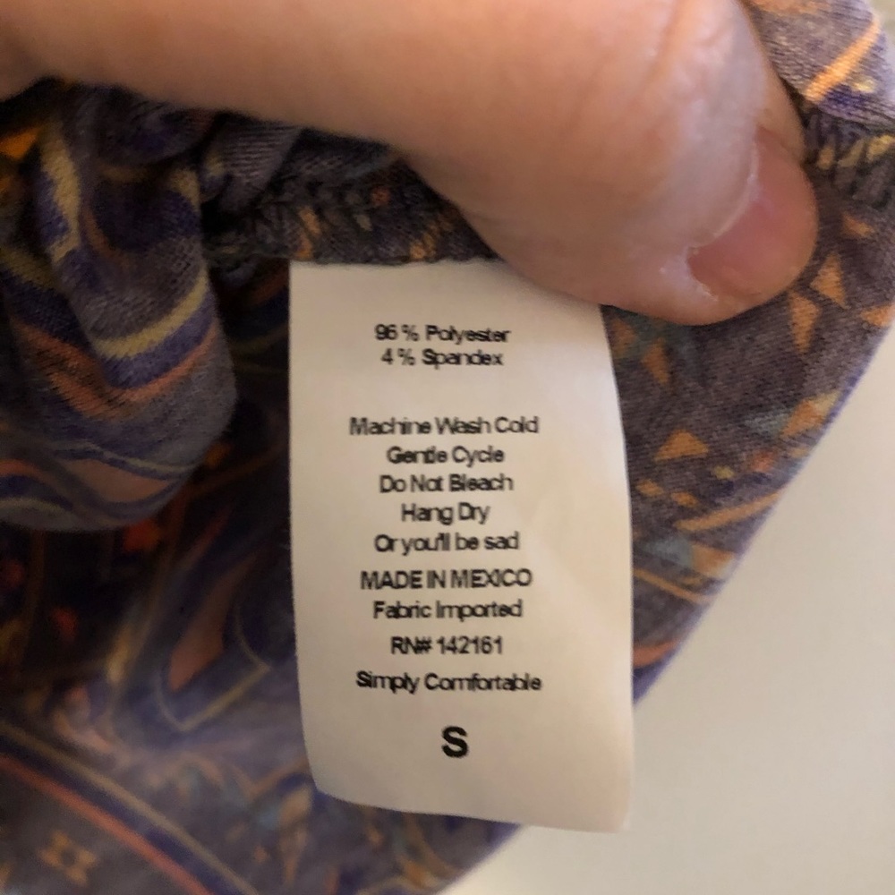 LuLaRoe Randy Small NWT - Picture 5 of 6